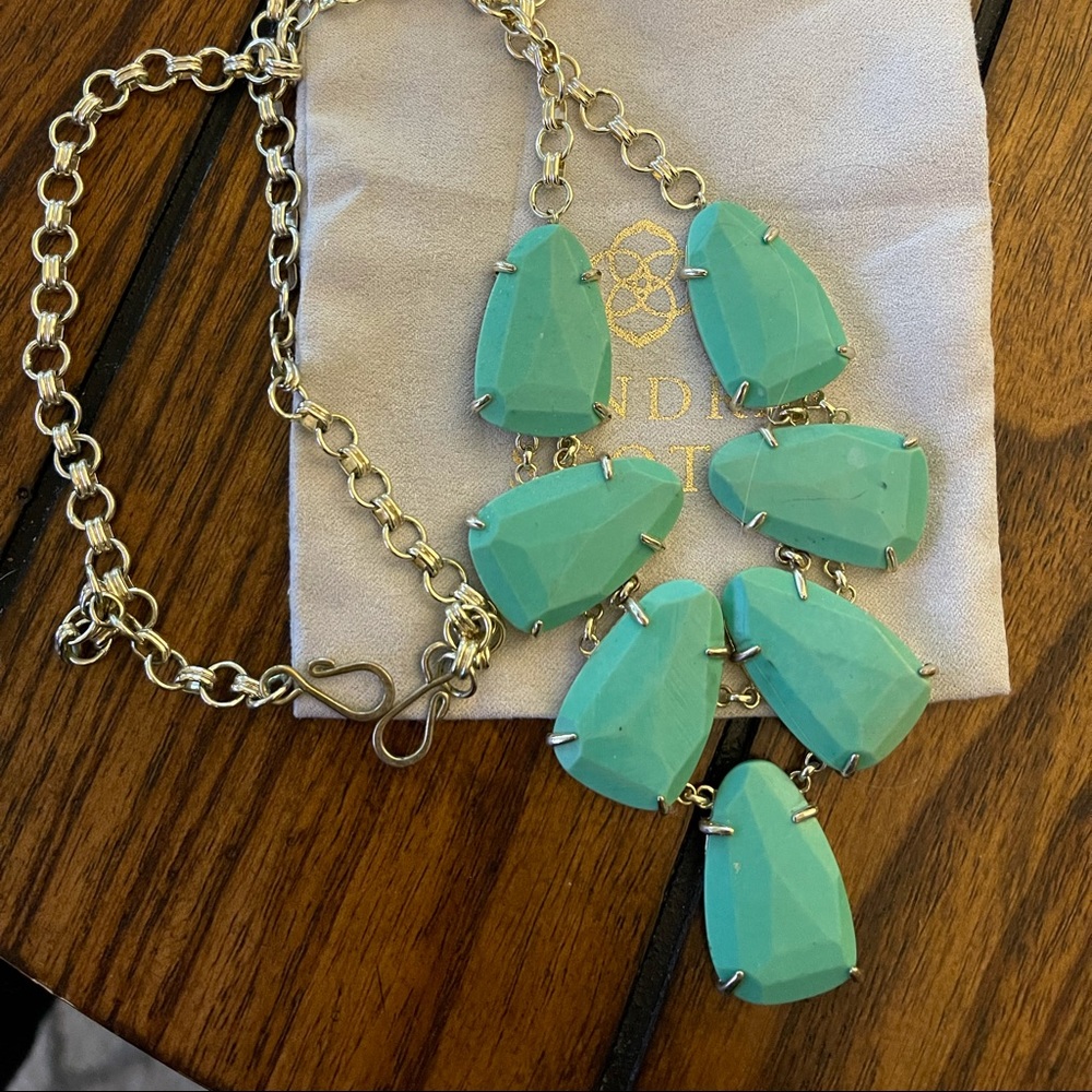 Kendra Scott Harlie necklace in mint
